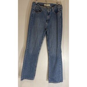 CABELA'S Casuals Women's Size 14 Long 5-Pocket Blue Denim Jeans 34x33